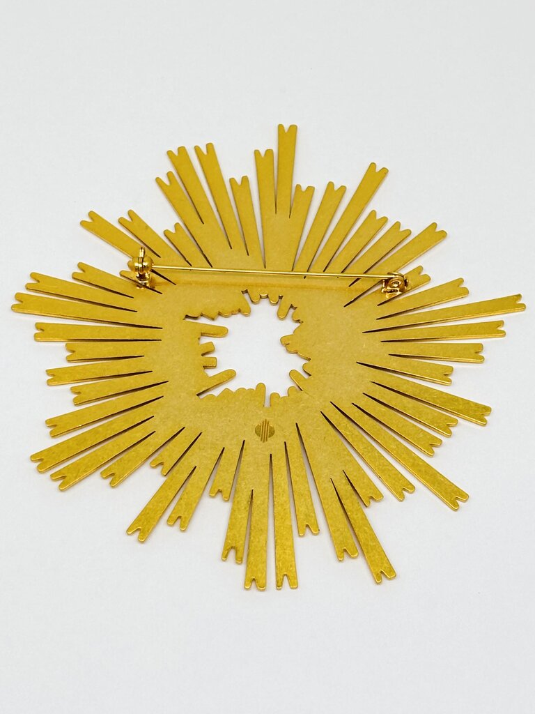 KHOI Brooch Gold