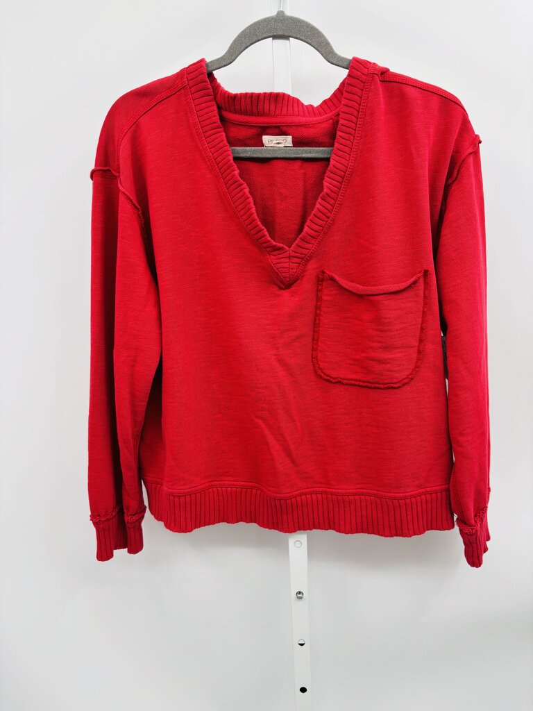 Pilcro Sweatshirt Red XS