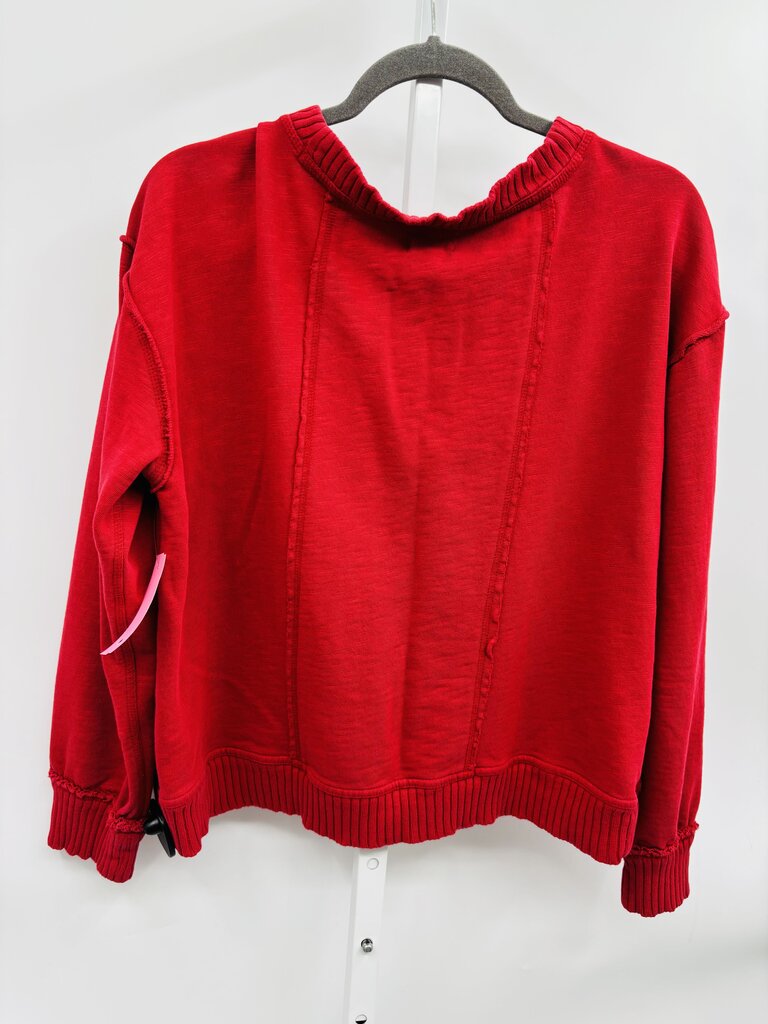 Pilcro Sweatshirt Red XS