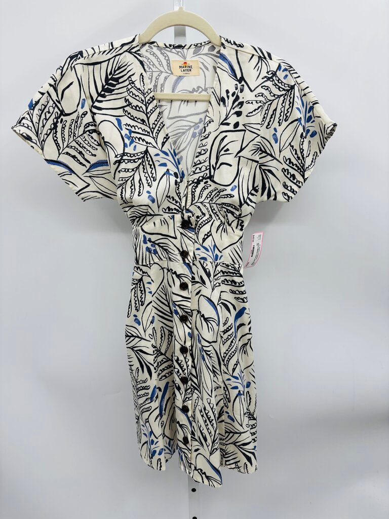 Marine Layer Dress Beige XS