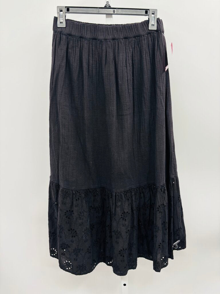 wonderly Skirt Midi Black S