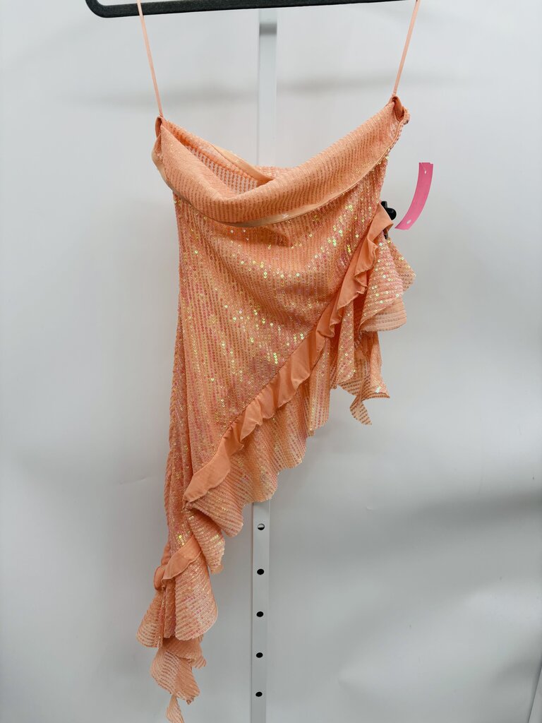 Free People Top Orange S