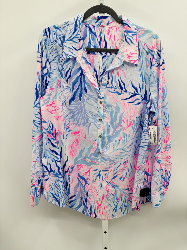 Lilly Pulitzer Shirt Blue XL