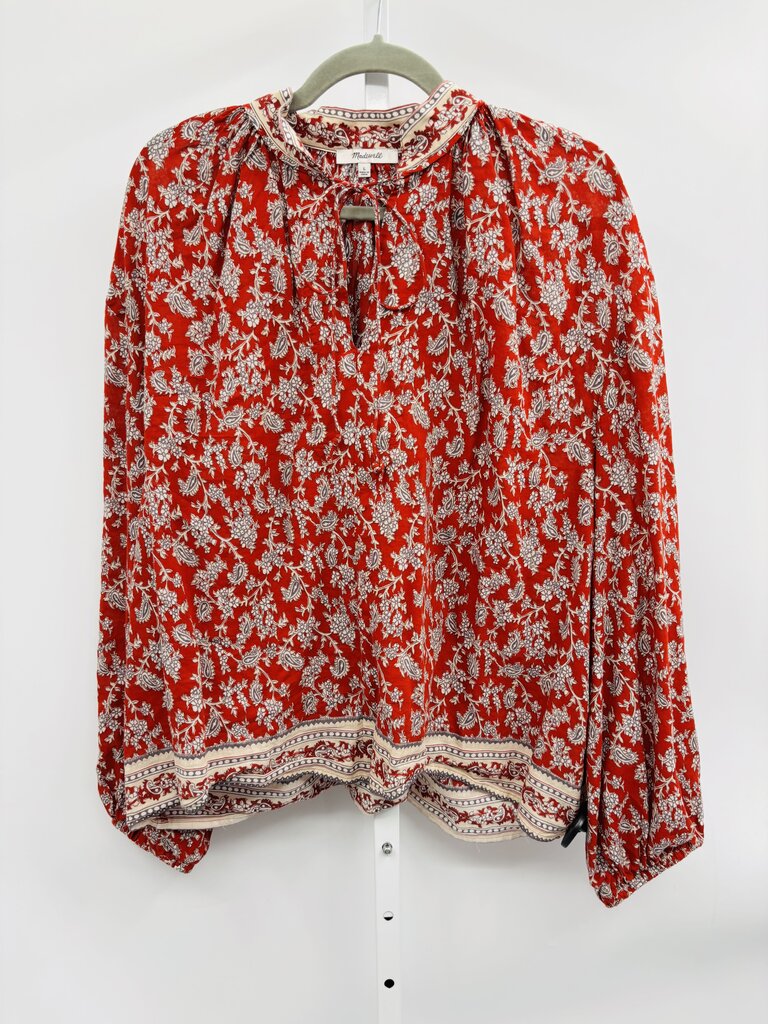 Madewell Blouse Red L
