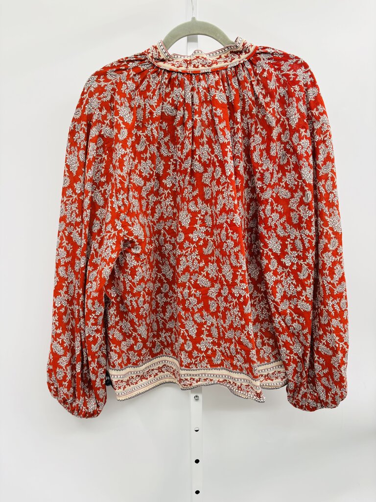 Madewell Blouse Red L