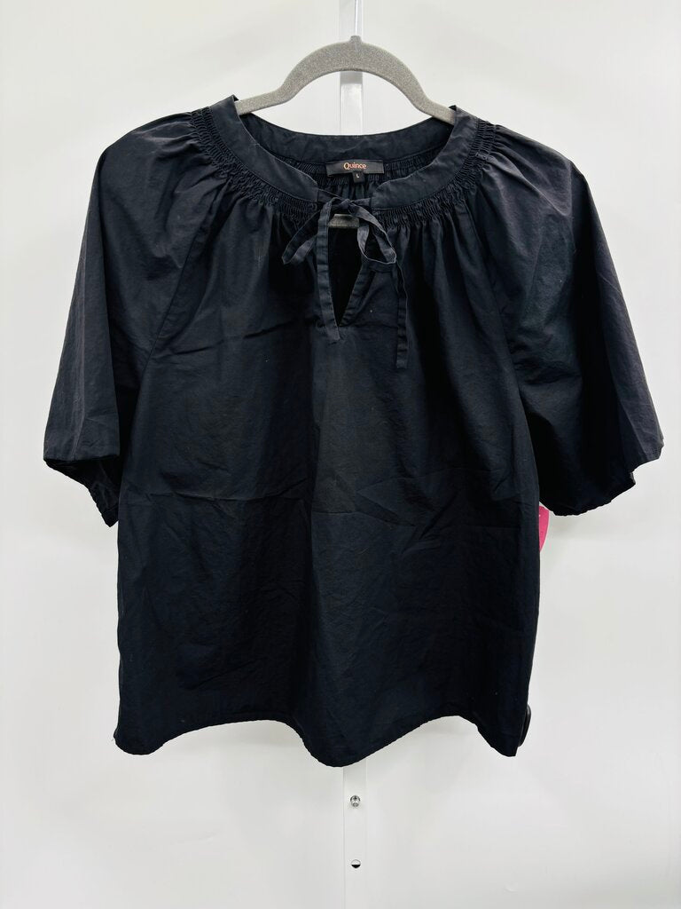 Quince Top Black L