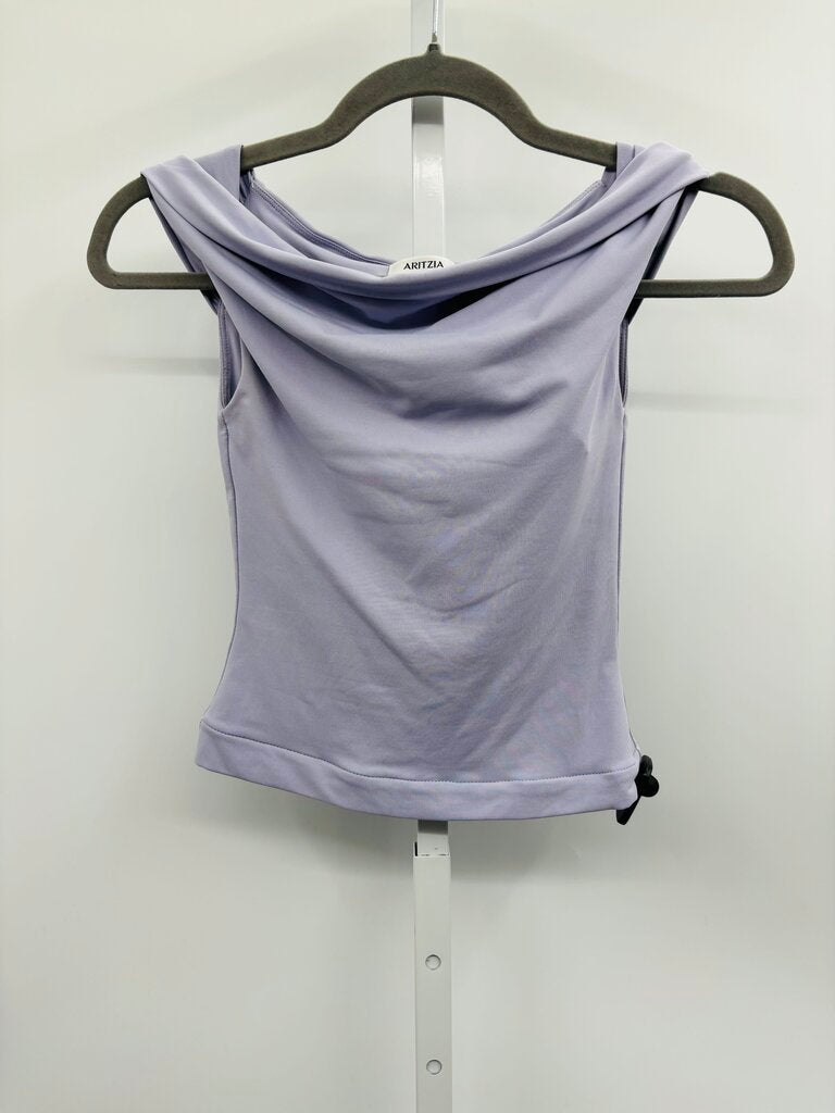Aritzia Top Purple 2XS