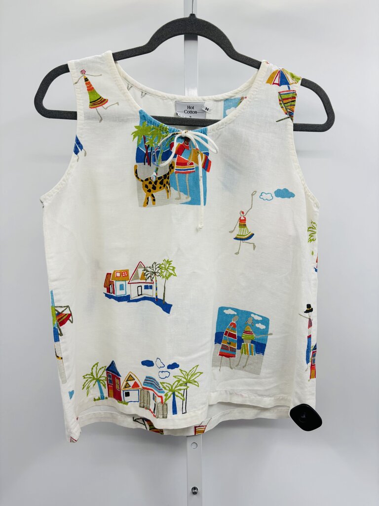 Hot Cotton Top White M