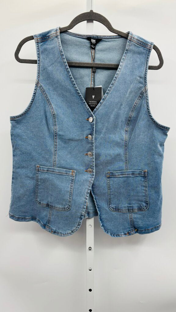 Frye Vest Denim L