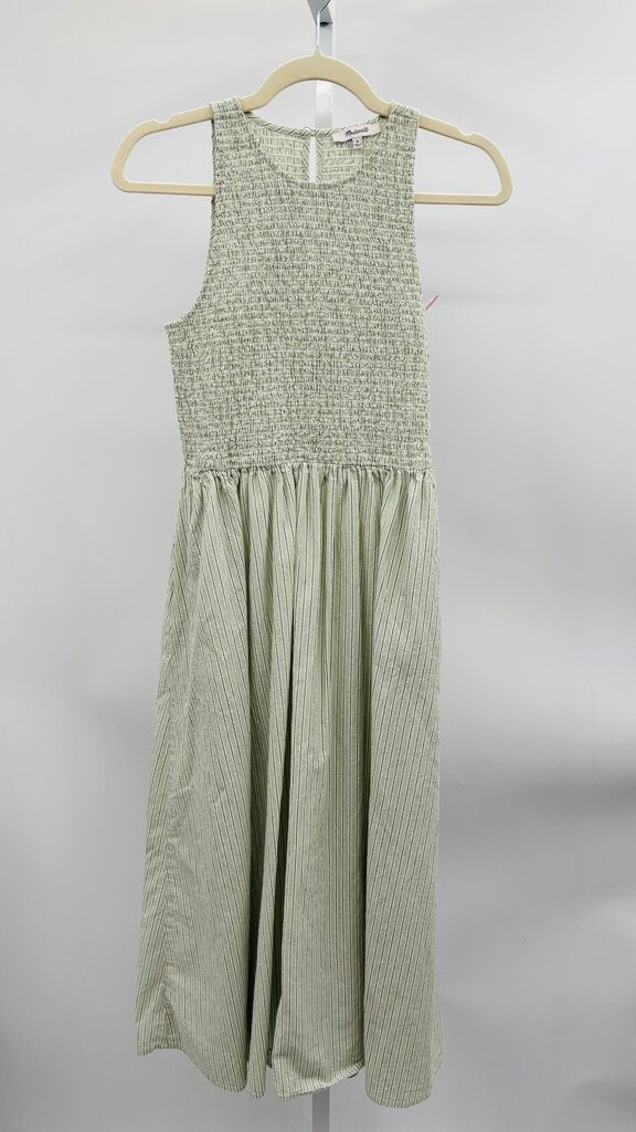 Madewell Dress Green M