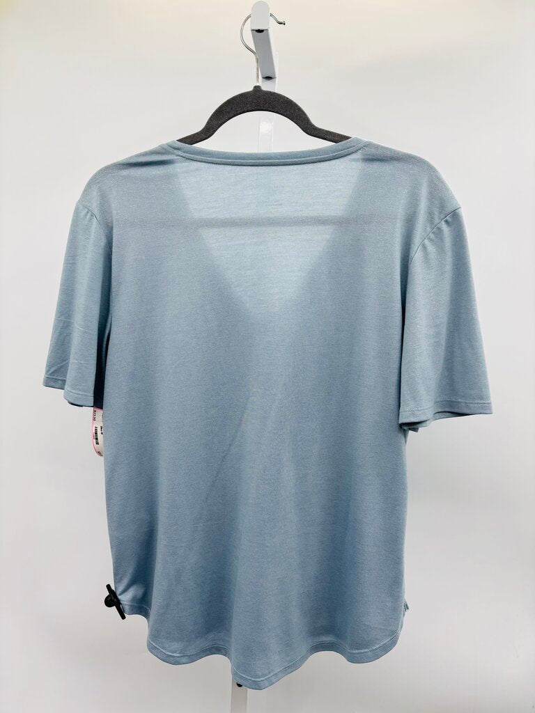 Anthropologie Top Blue M