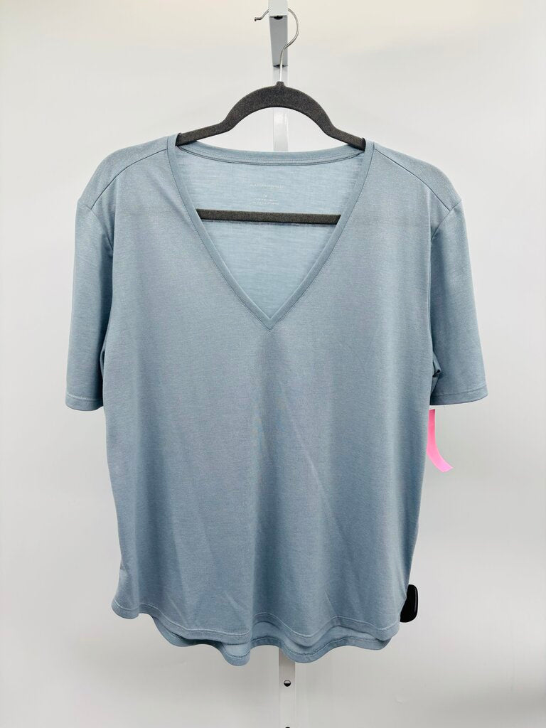 Anthropologie Top Blue M