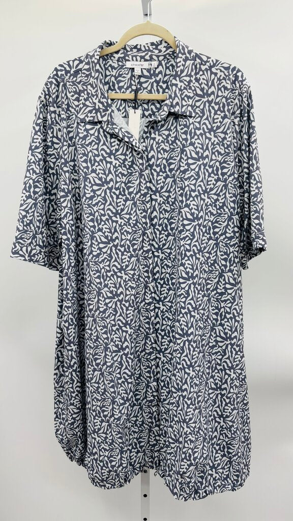 Chico's Dress Plus Grey XXL