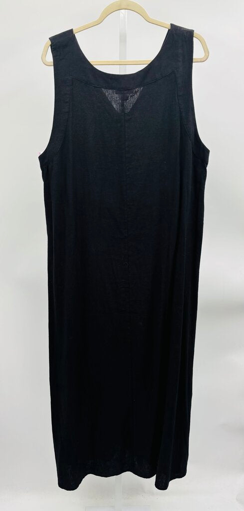DKNY Maxi Dress Plus Black XXL