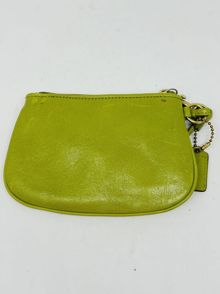 Coach Wristlet Green