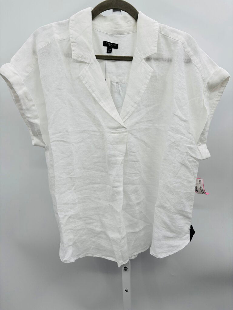 Talbots Top White XL