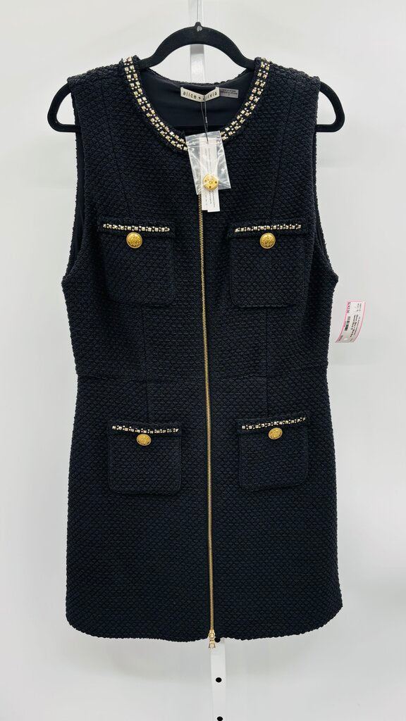 Alice + Olivia Dress Black 12