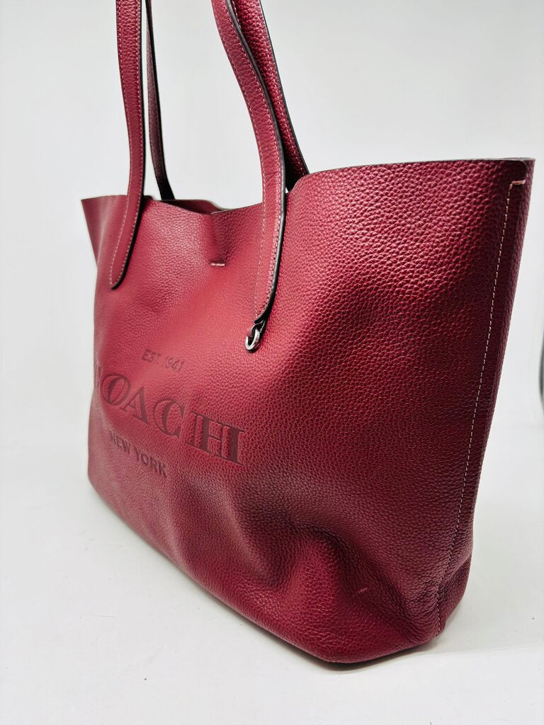 Coach Tote Burgundy