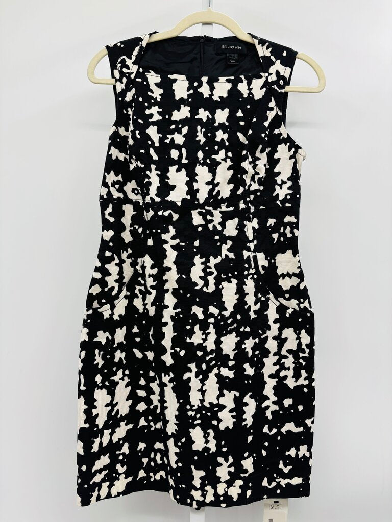 St. John Dress Black 4