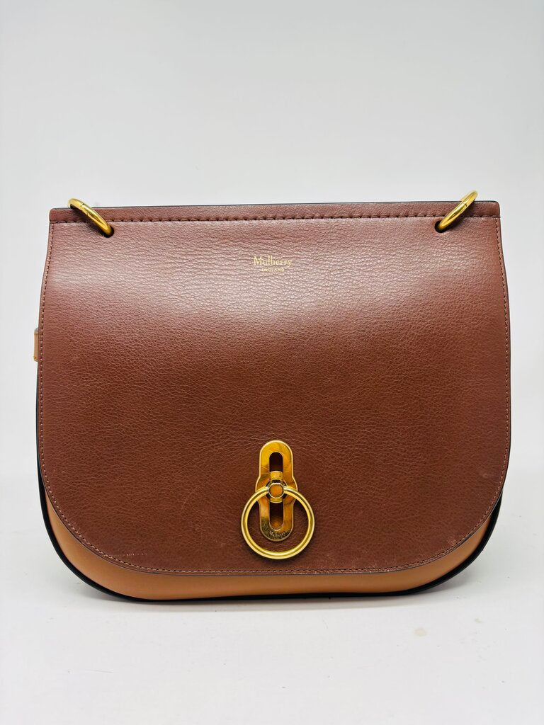Mulberry Crossbody Bag Brown