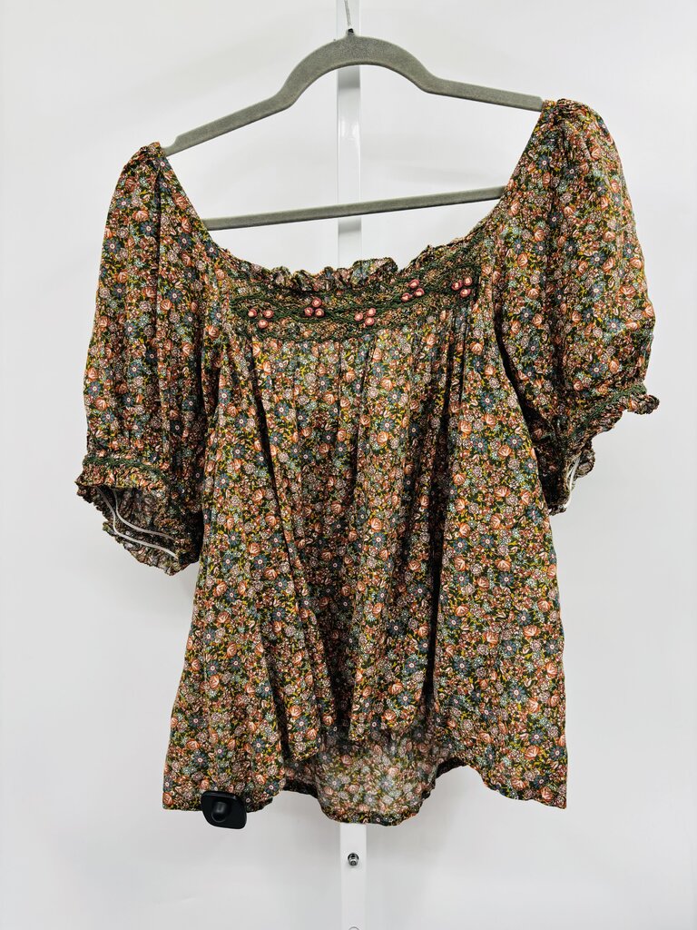 Doen Blouse Green XL
