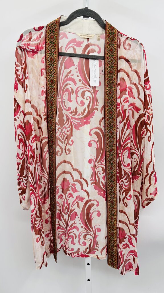 Soft Surroundings Kimono Red XL