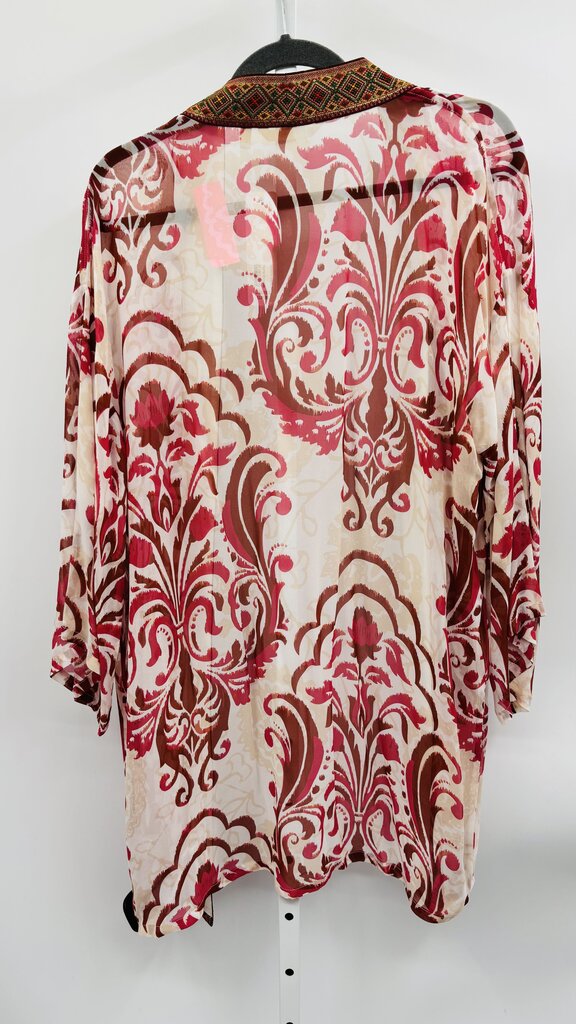 Soft Surroundings Kimono Red XL