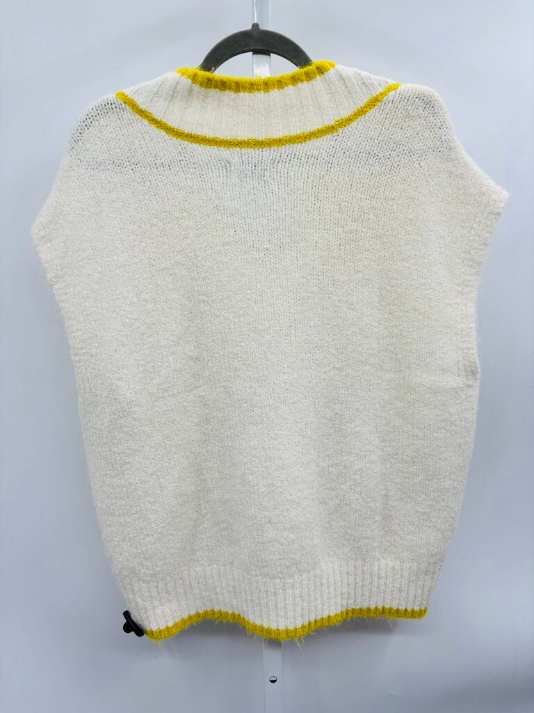 Pistola Sweater Vest White L