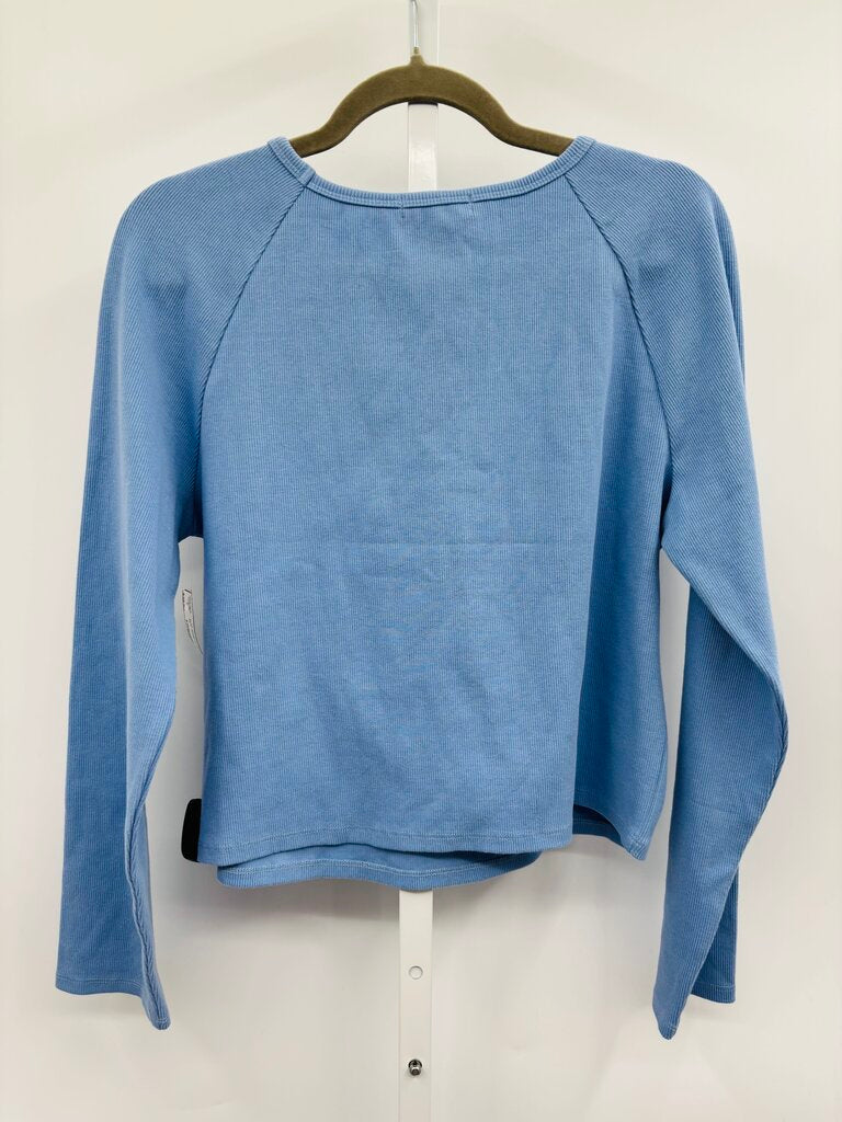 Anthropologie Top Blue XL