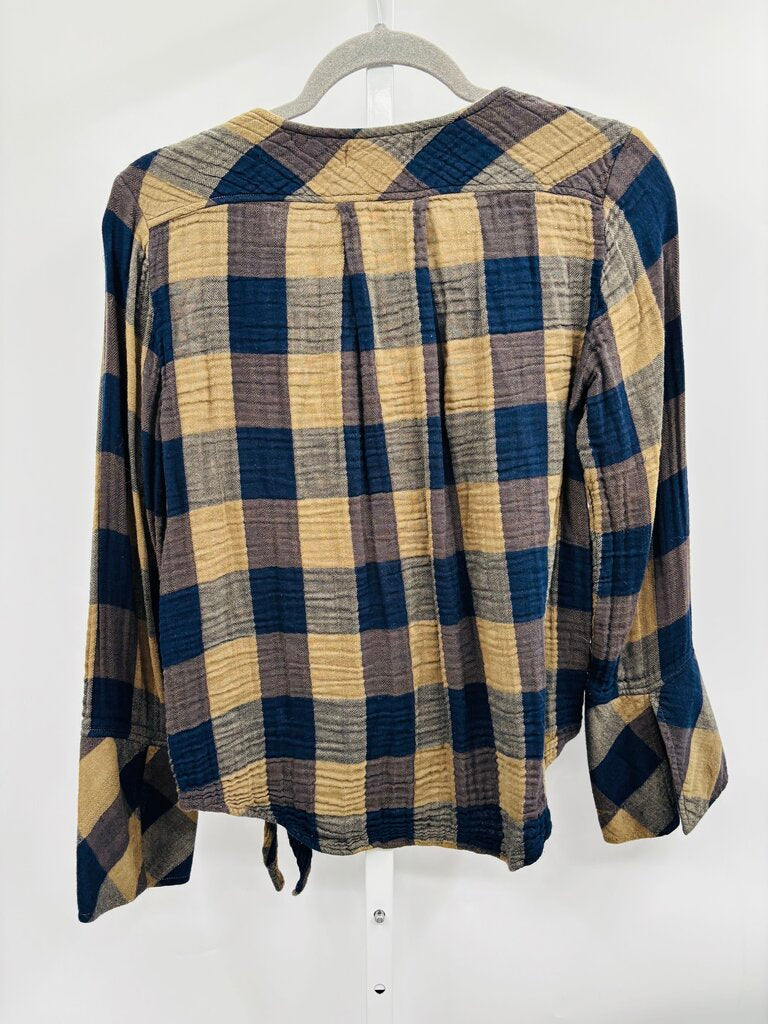 Cloth & Stone Top Navy XS