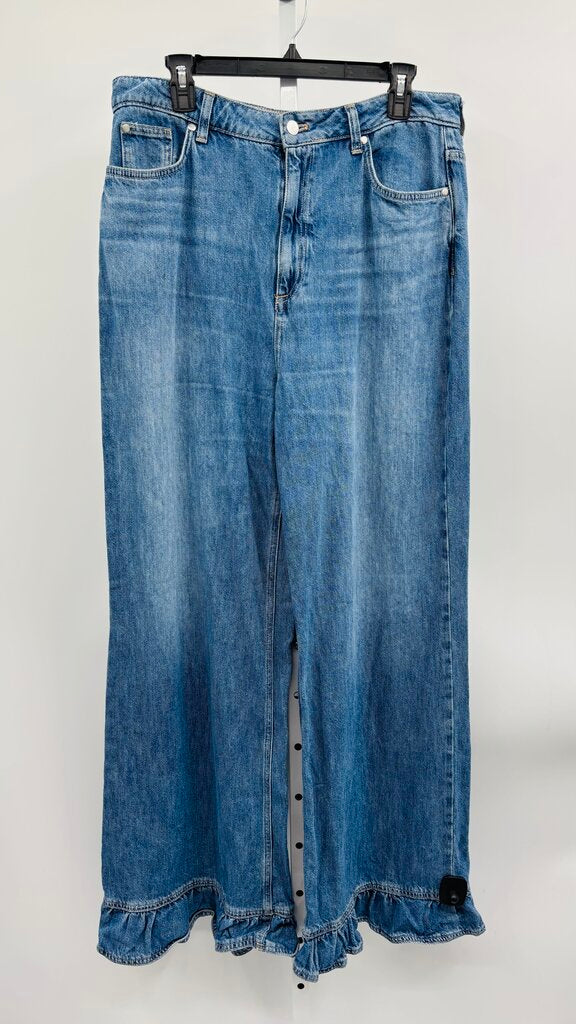Pilcro Jeans Wide Leg Denim 12