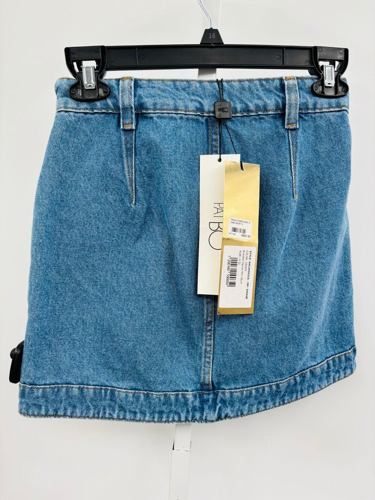 PatBO Skirt Denim 0