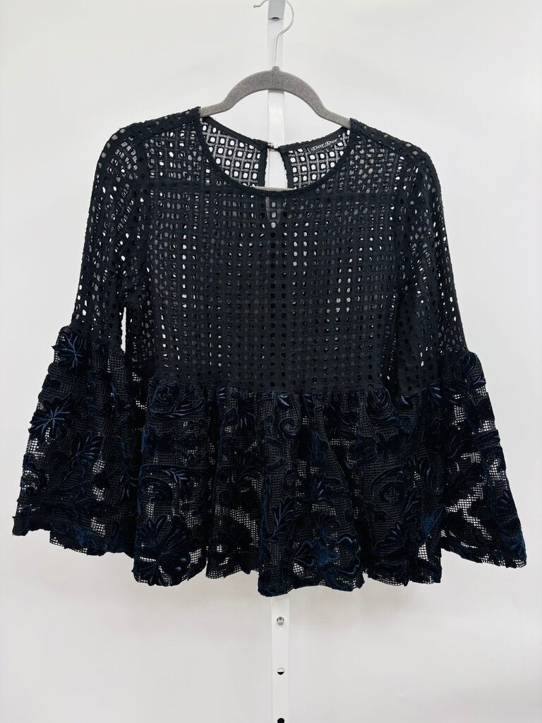 Dor Dor Couture Blouse Black L