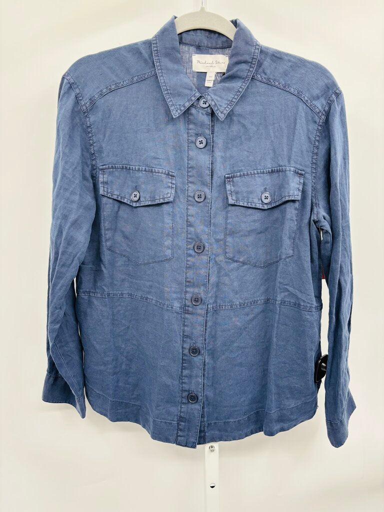 Michael Stars Shirt Navy XS