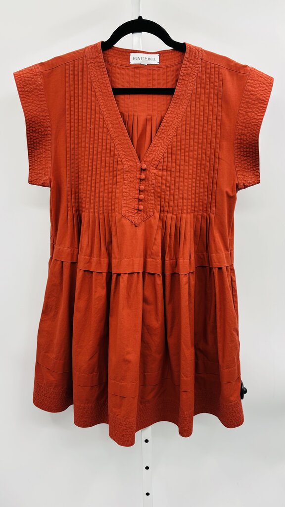 Hunter Bell Dress Red M
