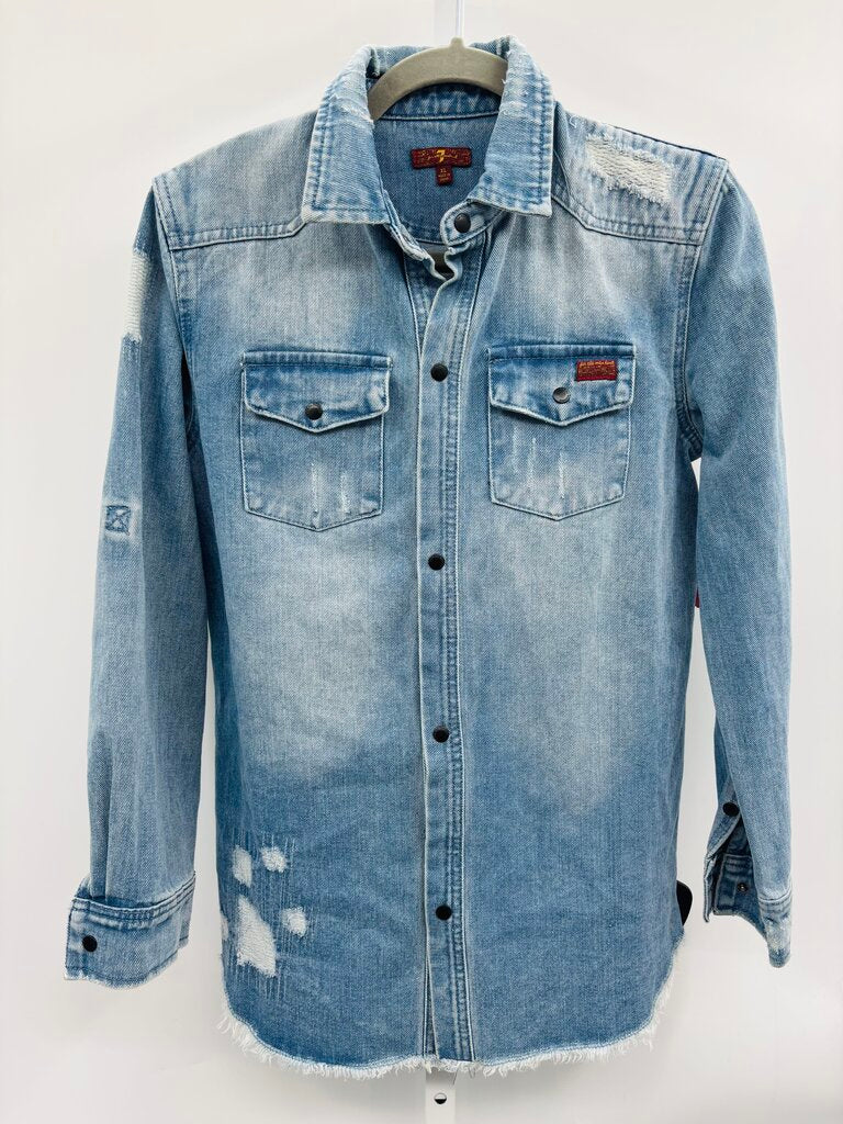 7FAMK Jacket Denim XL