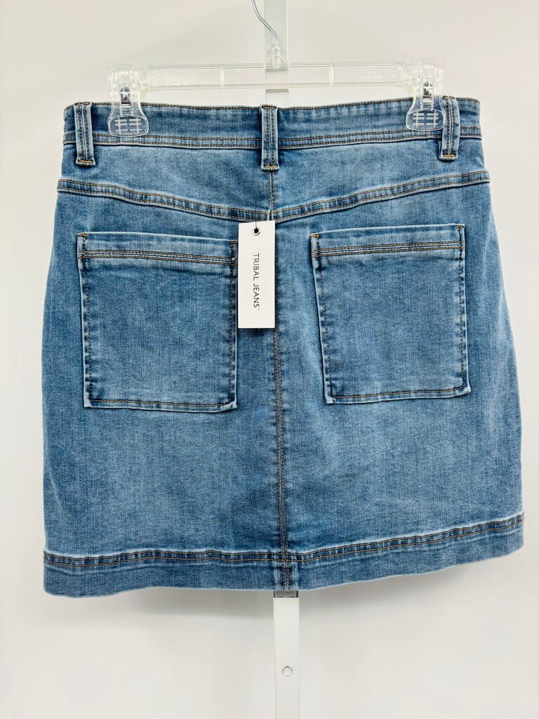 Tribal Skirt Denim 6
