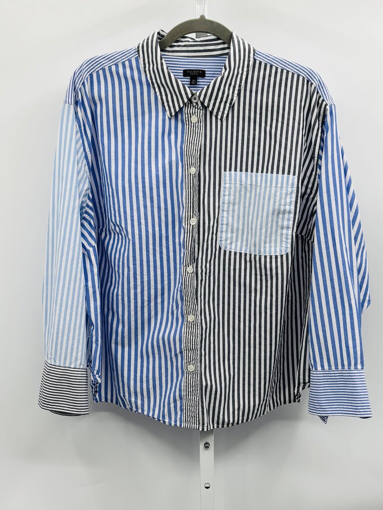 Talbots Shirt Plus Blue 2X