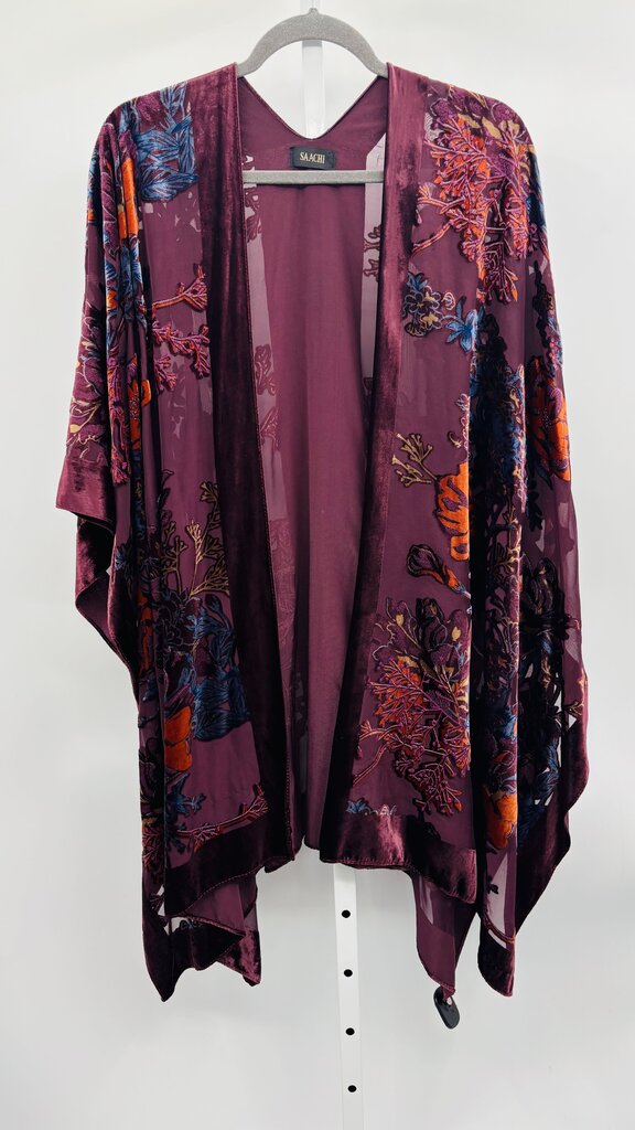 Saachi Kimono Purple OS