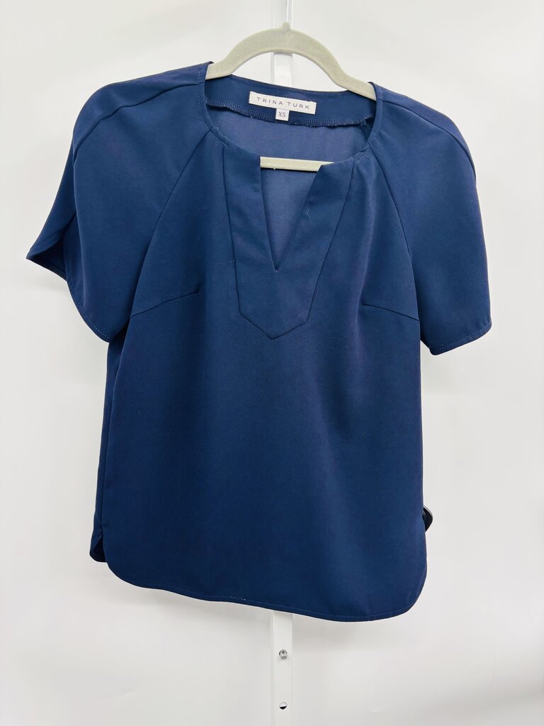Trina Turk Top Navy XS