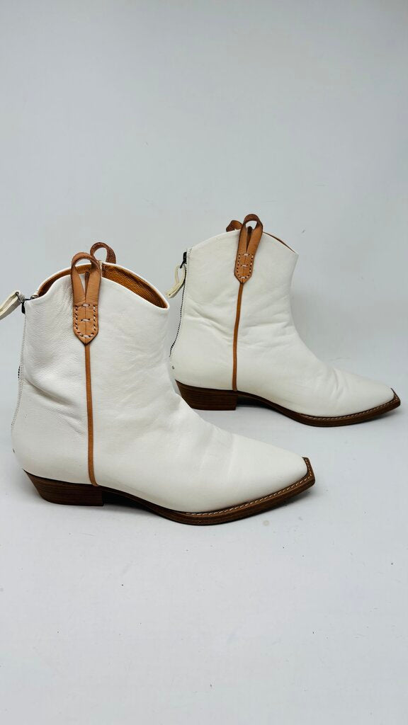 We the Free Cowboy Boots White 9