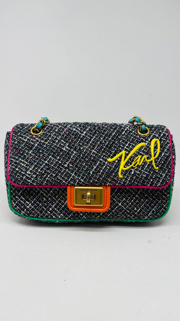 Karl Lagerfeld: Paris Crossbody Bag Multi