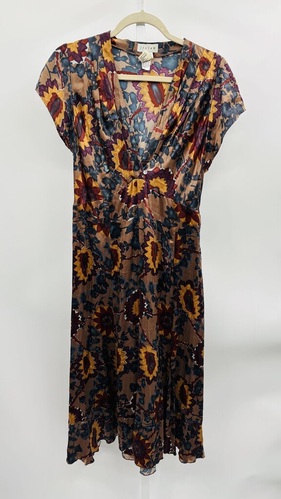 Jigsaw Dress Brown 16