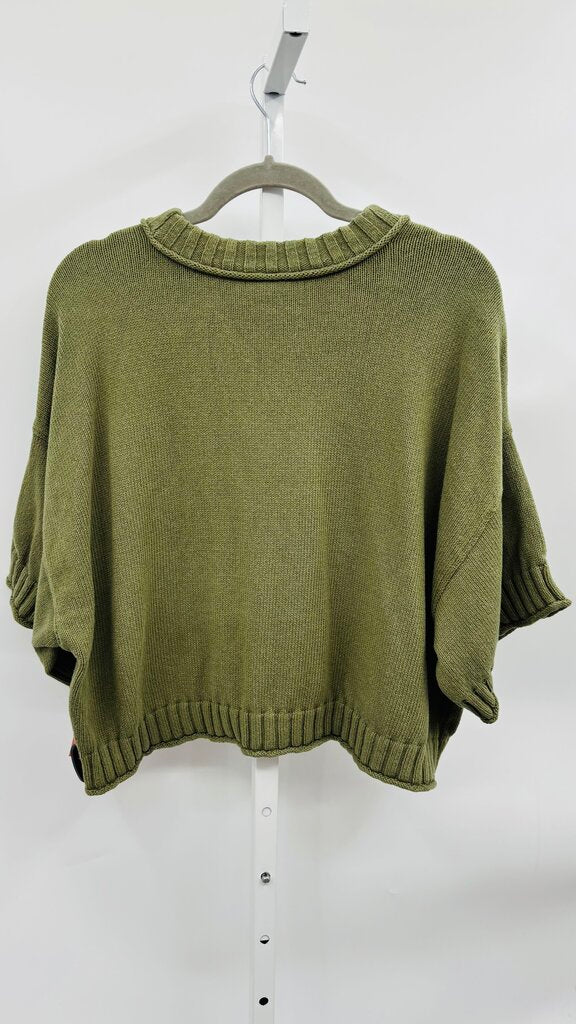 Anthropologie Sweater Green M
