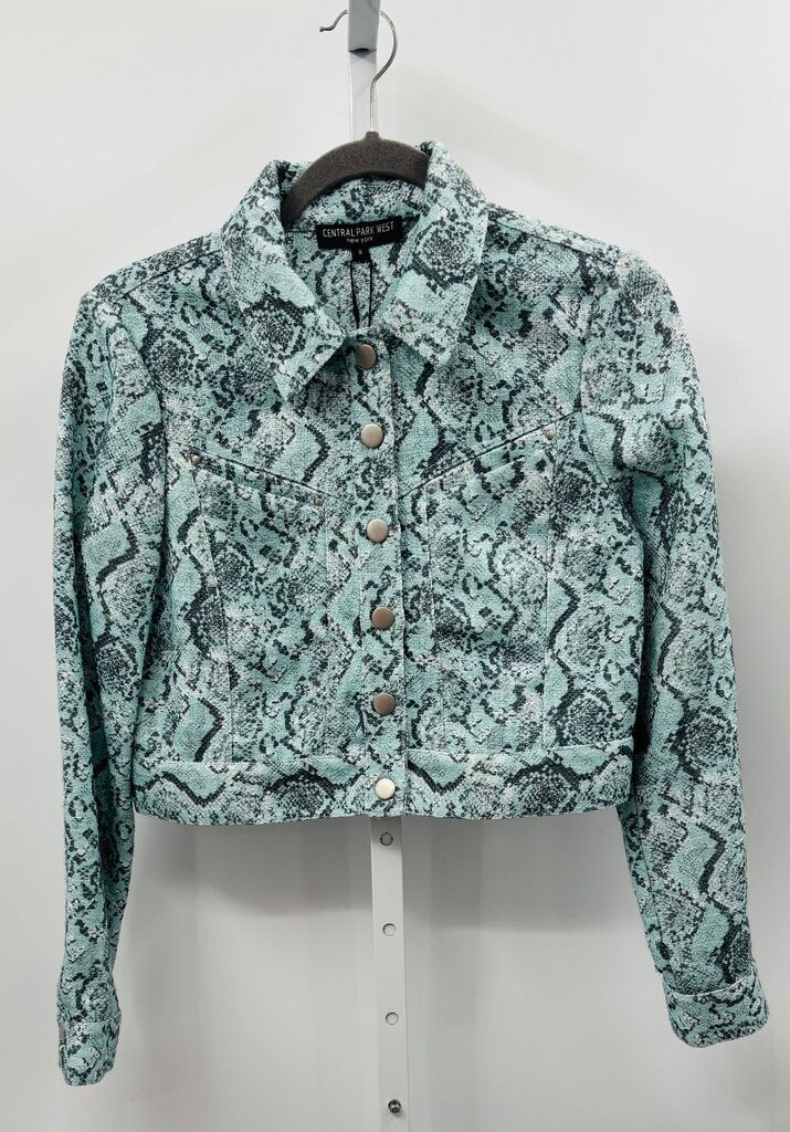 Central Park West Jacket Teal S