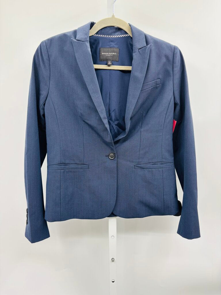 Banana Republic Blazer Navy 0