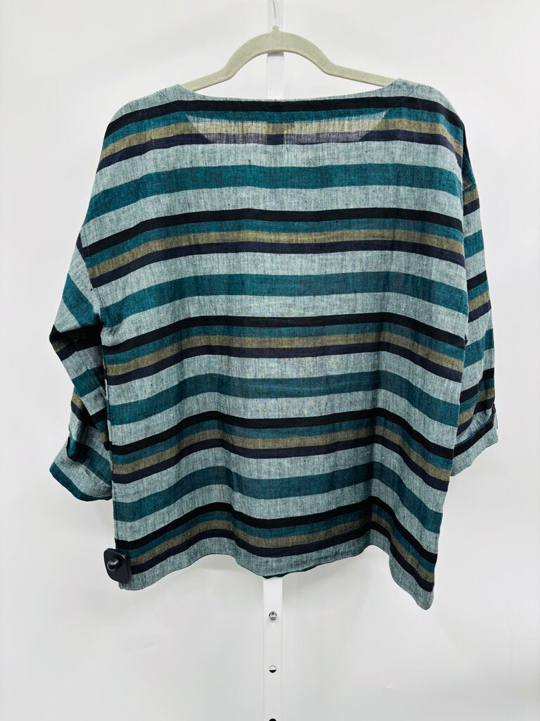 Eileen Fisher Top Green S
