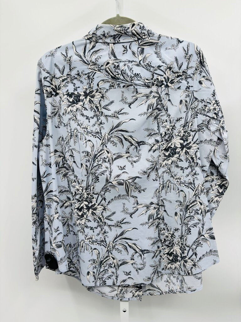 Talbots Shirt Blue 14