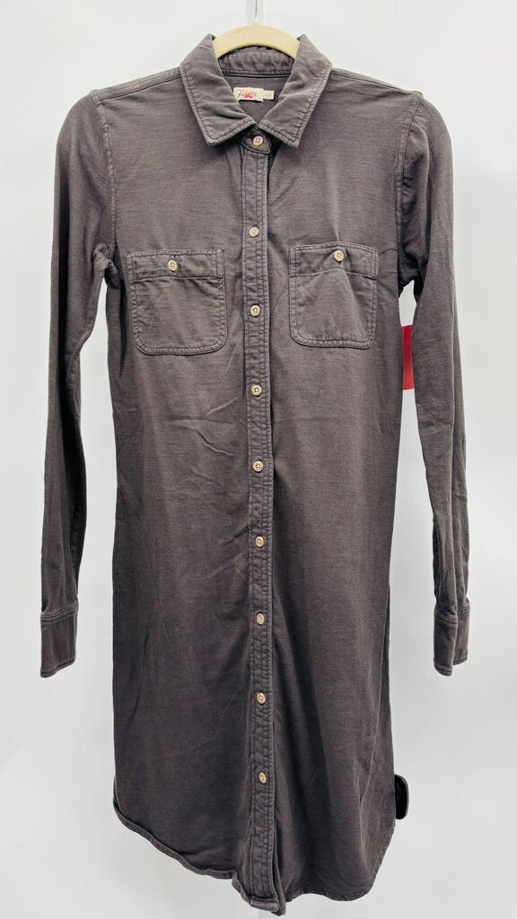 Faherty Dress Grey XS