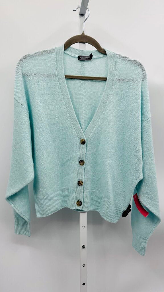 Vineyard Vines Cardigan Blue M